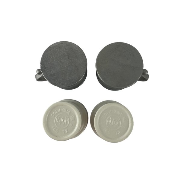 2x Wilton Armetale Pewter Mug Ceramic Insert RPW Vintage 1972 Columbia USA - Picture 5 of 7